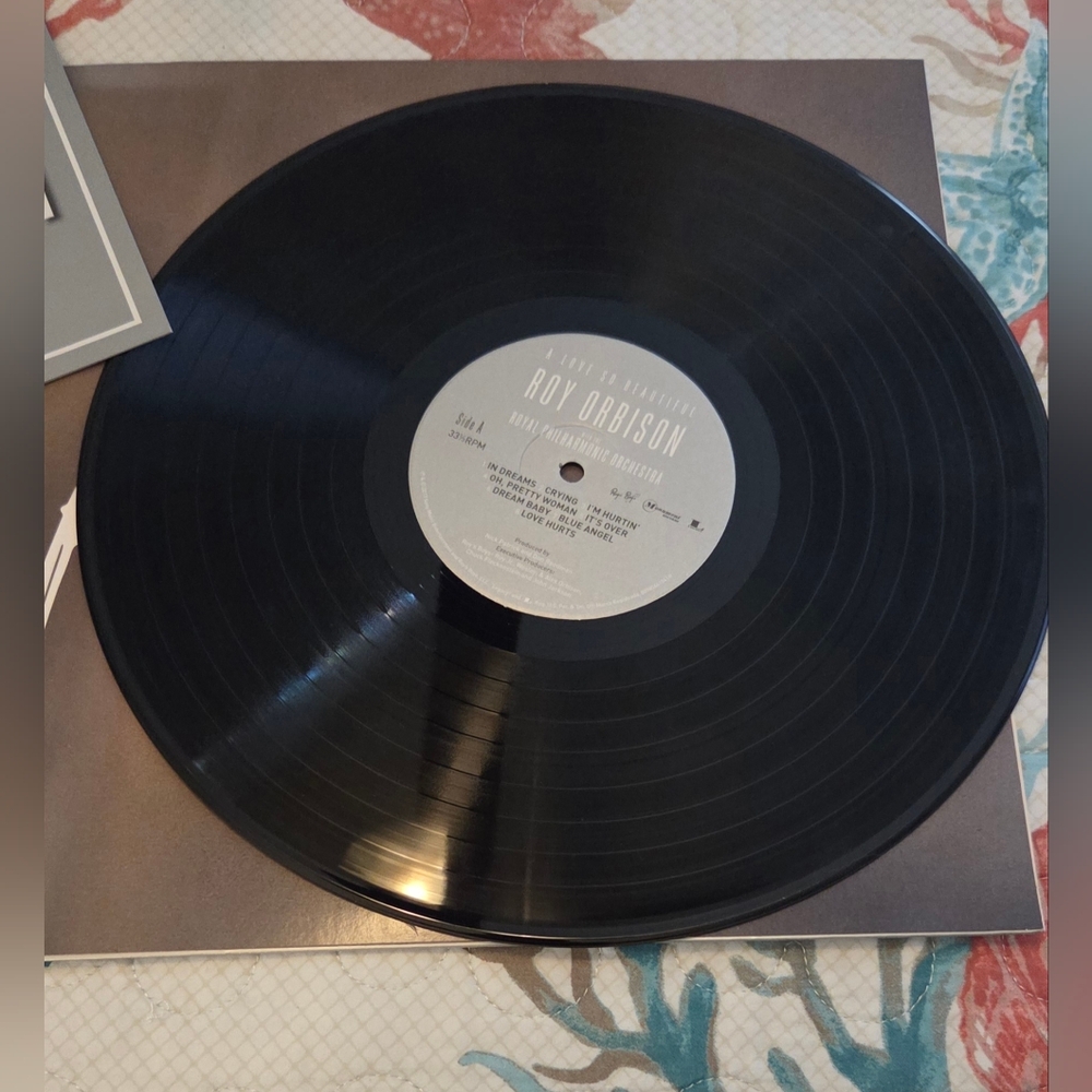 Roy Orbison – A Love So Beautiful LP Vinyl w/ Royal Philharmonic Orchestra Like